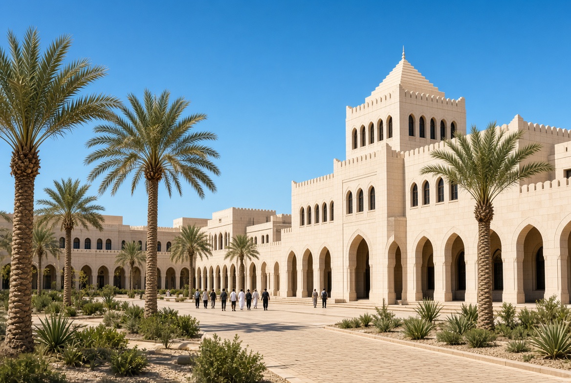 حرم جامعي في سلطنة عُمان قرب السكنات المعروضة